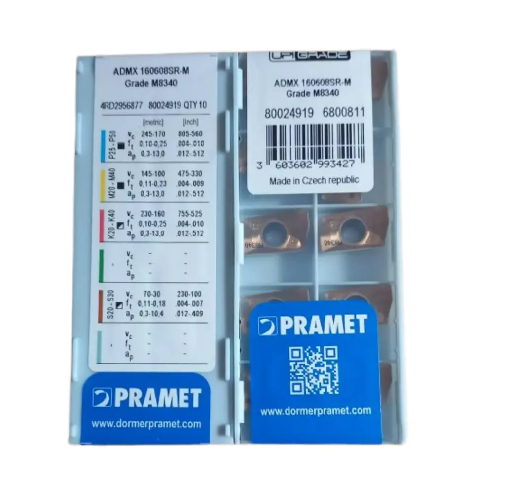 Pramet ADMX 160608SR-M M8340