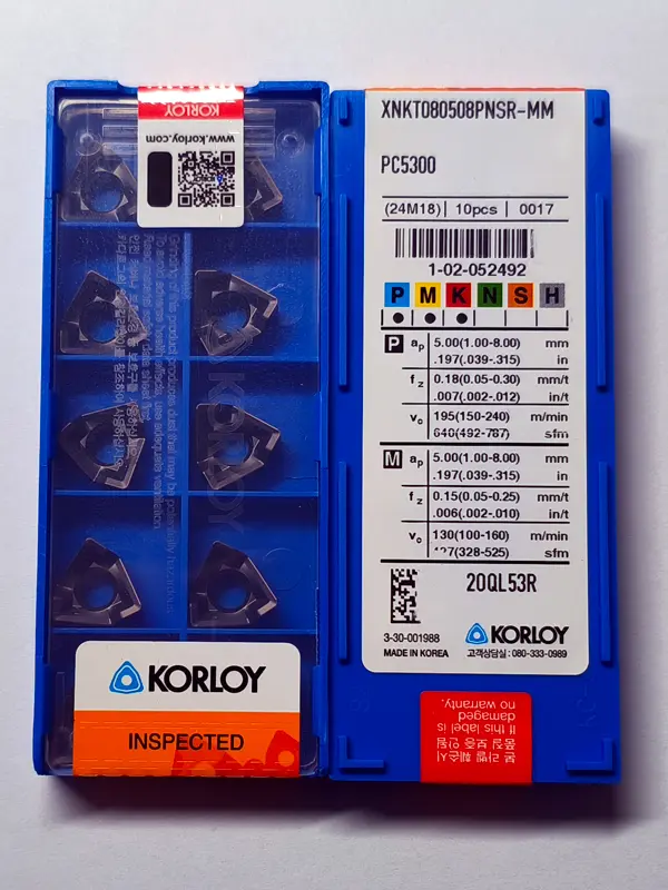 Korloy XNKT 080508 PNSR-MM PC5300