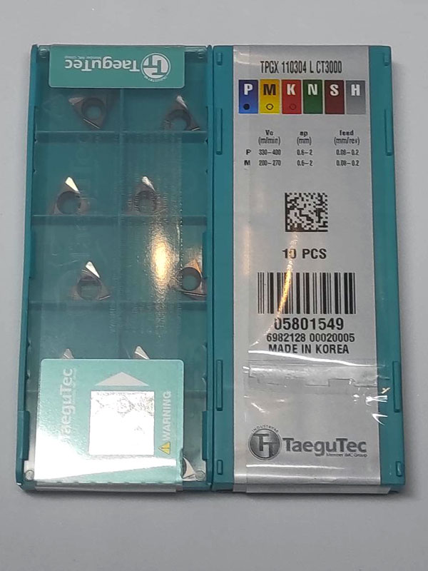 TaeguTec TPGX 110304 L CT3000