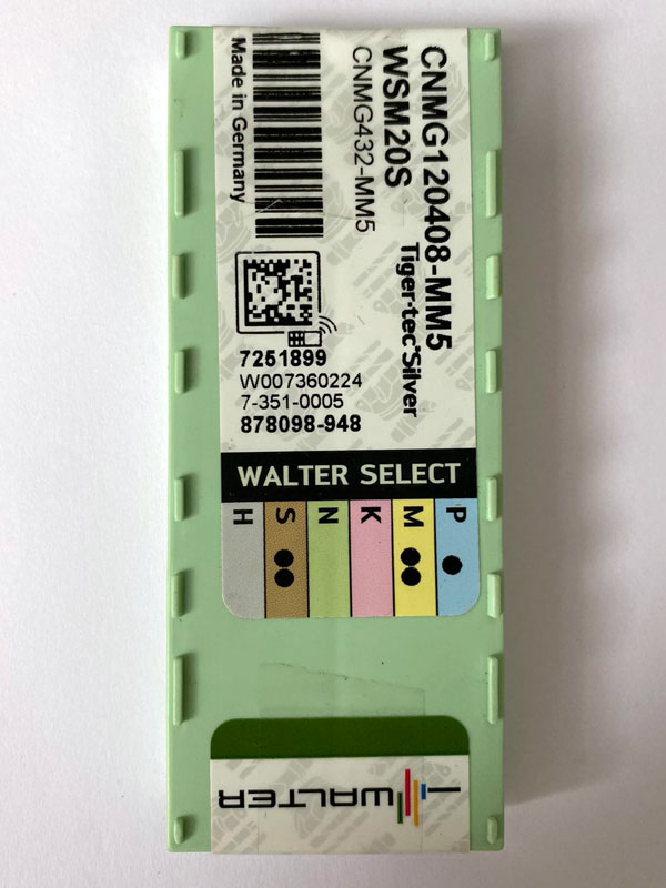 Walter CNMG 120408-MM5 WSM20S