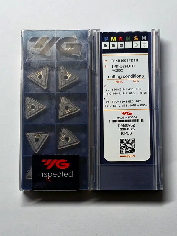 YG-1 TPKR 1603 PDTR YG602