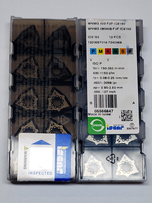 Iscar WNMG 080408 F3P IC8150