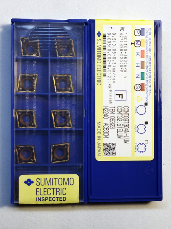 Sumitomo CCMT 09T304N-LUW AC630M