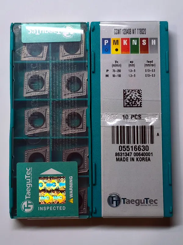 TaeguTec CCMT 120408 MT TT8020