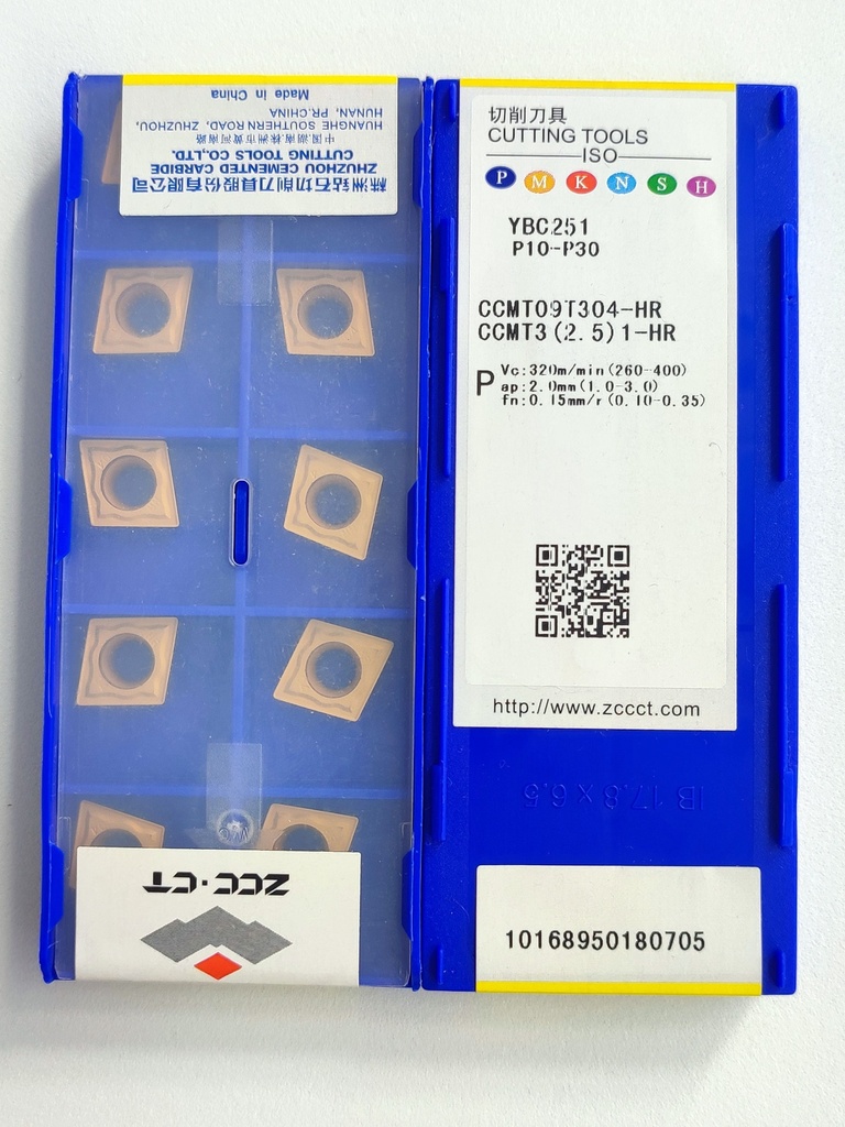 ZCC CCMT 09T304-HR YBC251