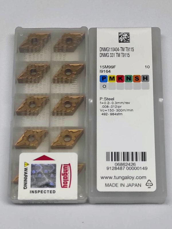Tungaloy DNMG 110404-TM T9115