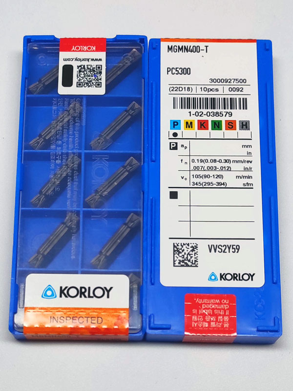 Korloy MGMN 400-T PC5300