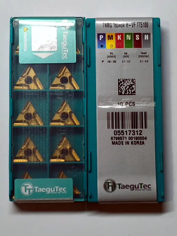 TaeguTec TNMG 160404 R-VF TT5100