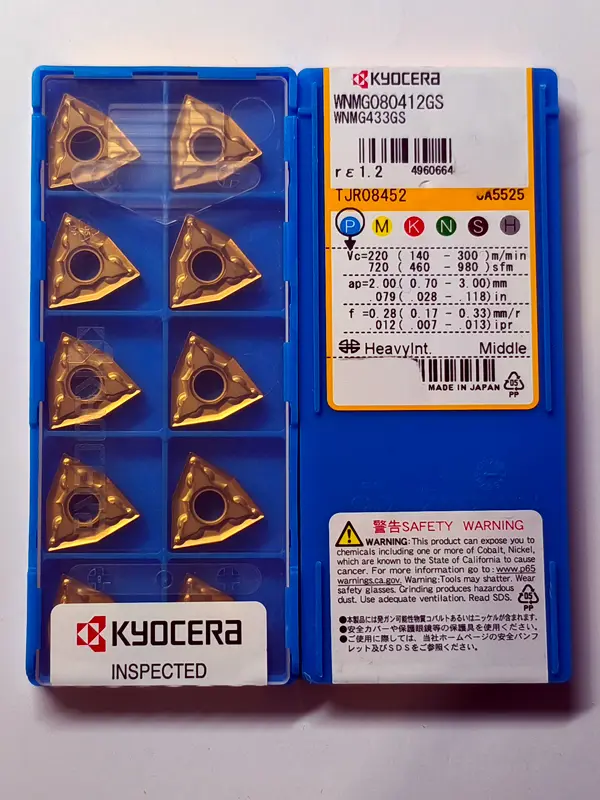 Kyocera WNMG 080412 PG PR1535