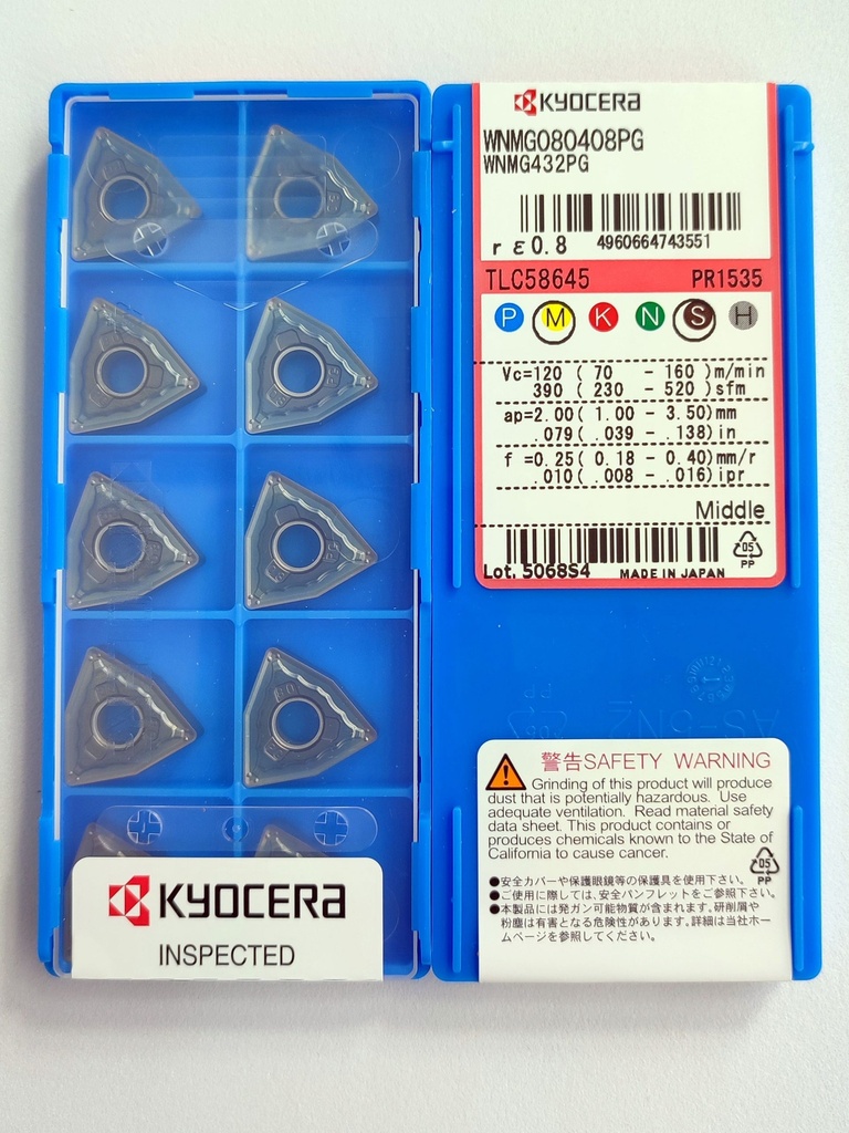 Kyocera WNMG 080404 GS CA5525