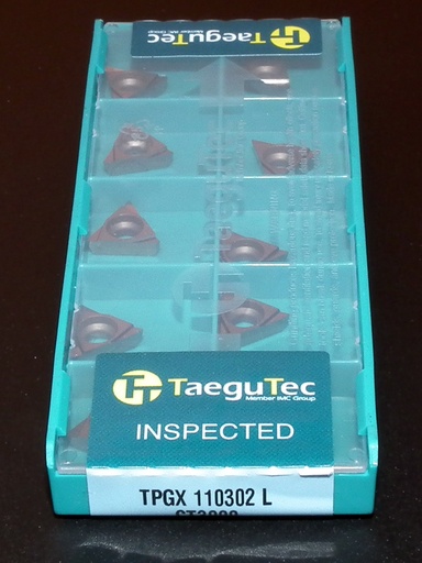 TaeguTec TPGX 110302 L CT3000