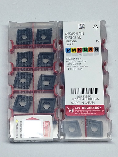Tungaloy SNMG 120408 T515