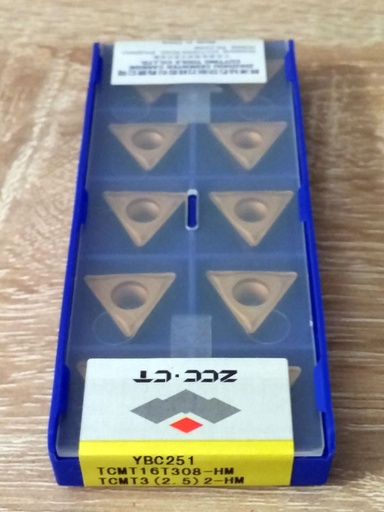 ZCC TCMT 16T304-HM YBC251