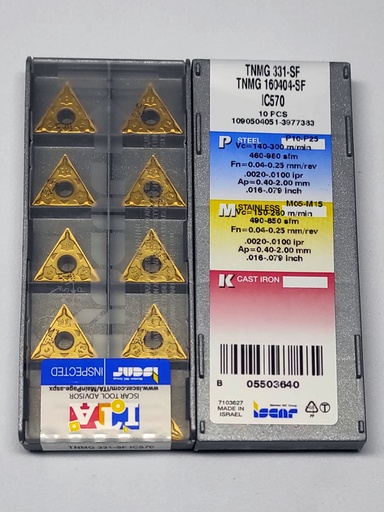 Iscar TNMG 160404 SF IC570