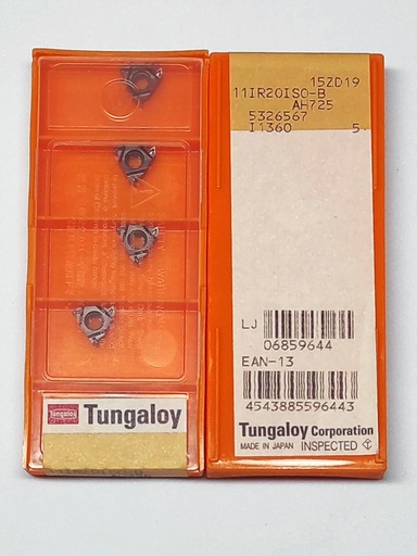 Tungaloy 11IR20 ISO-B AH725