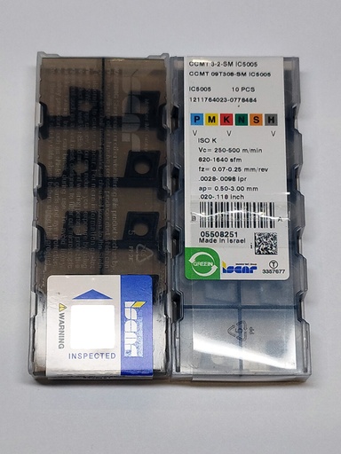 Iscar CCMT 09T308-SM IC5005