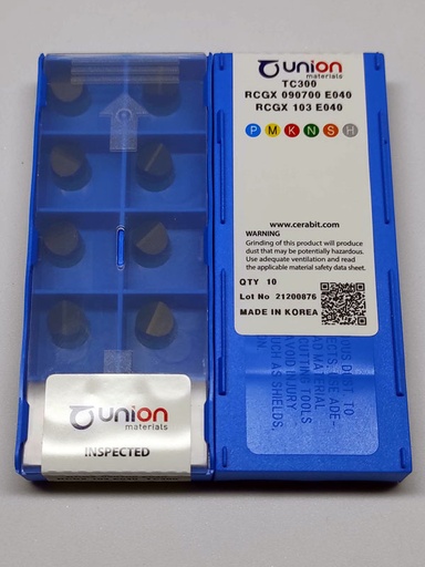 Union RCGX 090700 E040 TC300