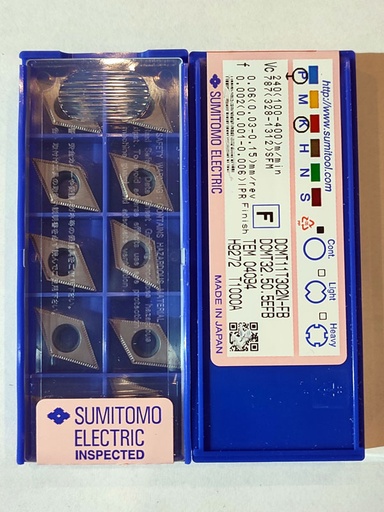 Sumitomo DCMT 11T302 N-FB T1000A