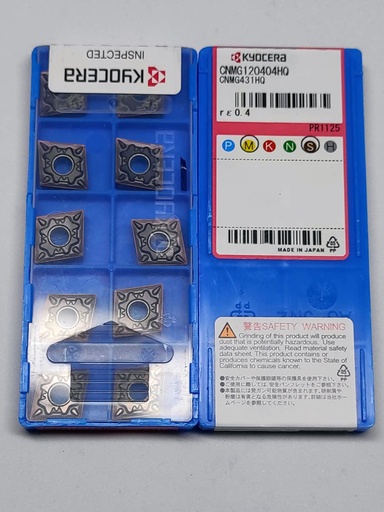 Kyocera CNMG 120404 HQ PR1125