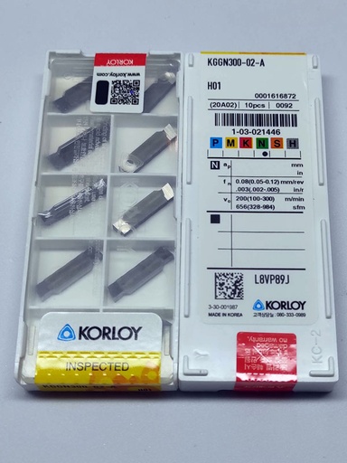 Korloy KGGN 300-02-A H01
