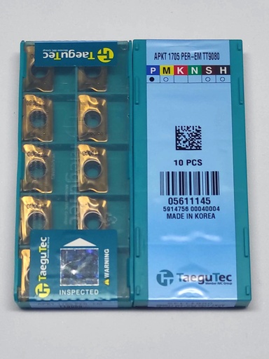 TaeguTec APKT 1705 PER-EM TT9080