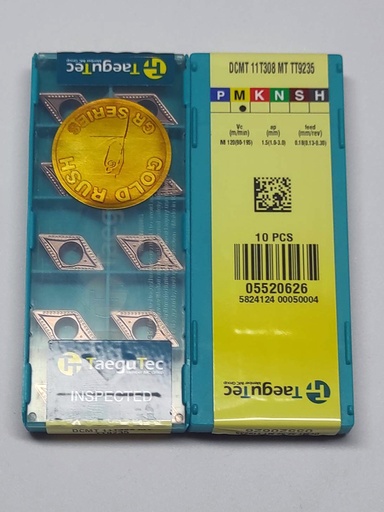 TaeguTec DCMT 11T308 MT TT9235