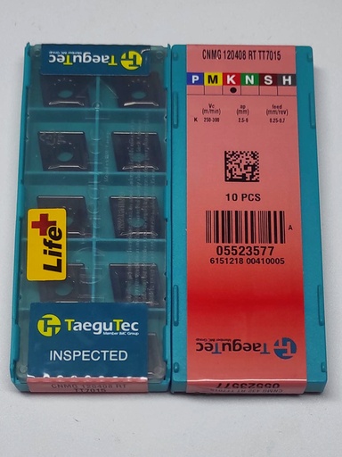TaeguTec CNMG 120408 RT TT7015