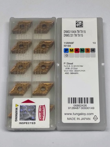 Tungaloy DNMG 110404-TM T9115