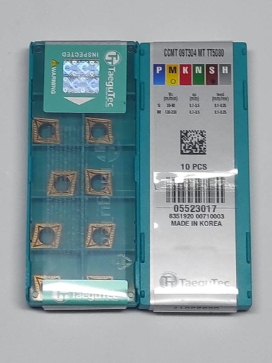 Korloy CCMT 09T304-MP NC3225