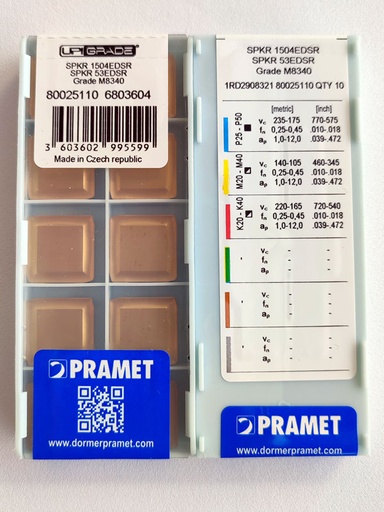 Pramet SPKN 1203 EDER M8330